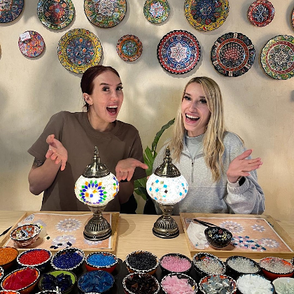 Mosaic Art Classes Idaho Falls: Turkish Lamp Workshop