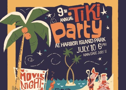 Tiki Party at Harbor Island Park