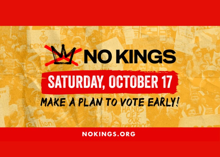 No Kings: Vote Early
