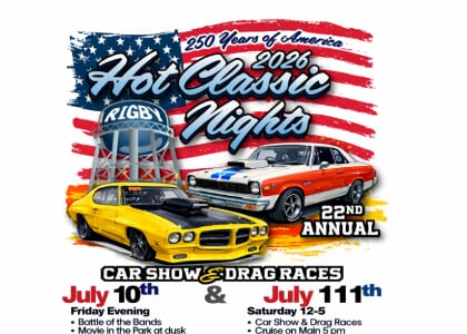 Rigby Hot Classic Nights Car Show and Drags