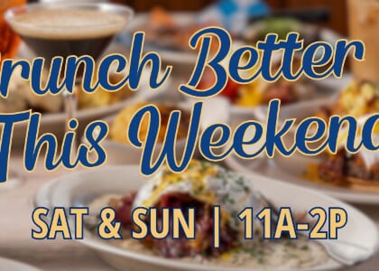 Indulge in Weekend Brunch