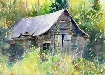 Intermediate Watercolor Painting with Misuk Goltz (6-Sessions)