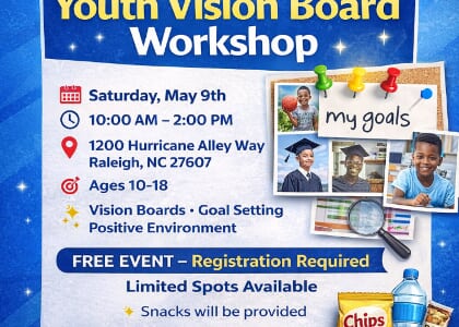 PHAT Kids Youth Vision Board Workshop