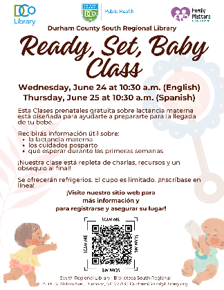 Ready, Set, Baby Class (Spanish)
