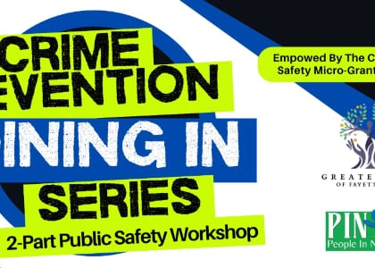 Crime Prevention Dining IN Series: Effect of Gun Violence "I Have A Chance"