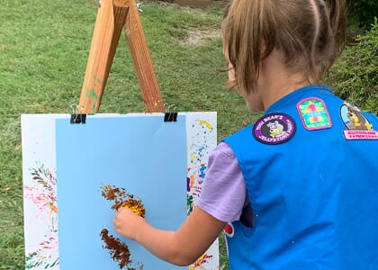Girl Scout Workshop: Outdoor Art
