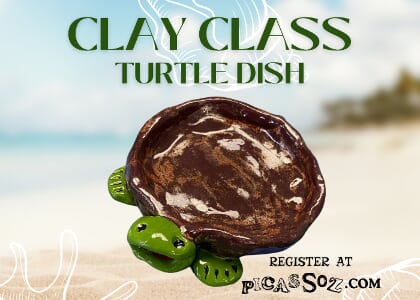 Clay Class - Turtle Dish