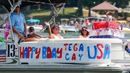 250th U.S. of Cay Boat Parade