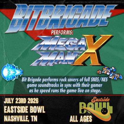 Bit Brigade Performs "Mega Man X" LIVE