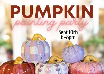 Pumpkin Painting Party