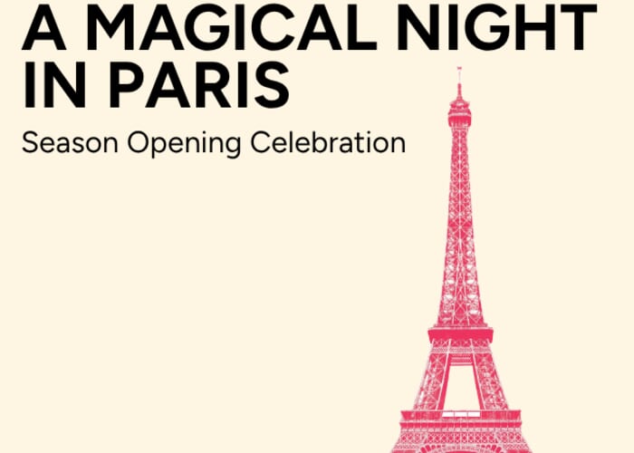 Season Opening Celebration: A Magical Night in Paris