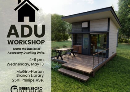 Greensboro Accessory Dwelling Unit Workshop