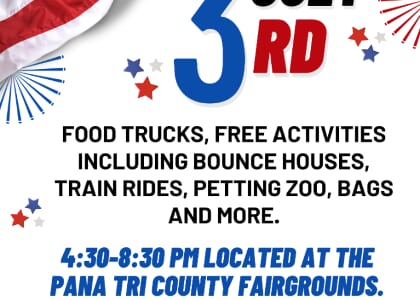 Pana 3rd of July Celebration & Fireworks