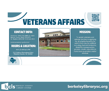 Berkeley County Veterans Affairs - Veterans Assistance