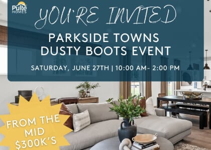 Pulte Homes Parkside Towns Preview Event