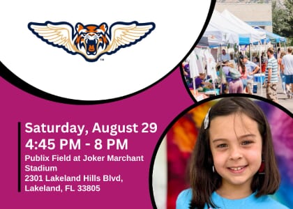 Kids Markets at Lakeland Flying Tigers Fireworks Extravaganza