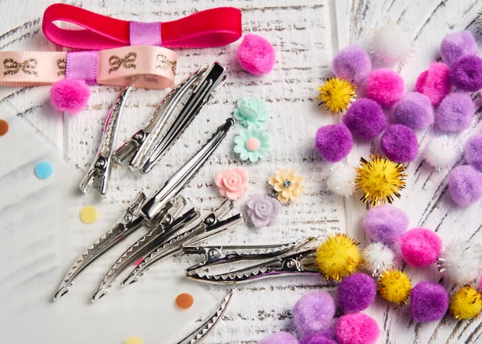 Decorate Hair Clasps and Headbands