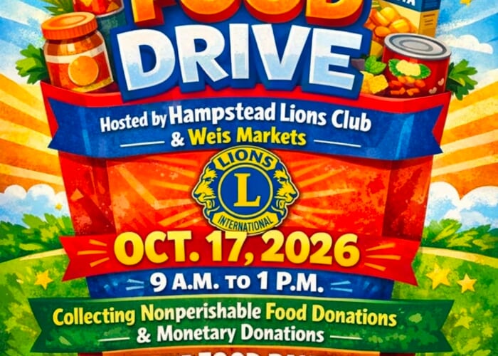 Hampstead Lions Club & Weis Markets Annual Food Drive
