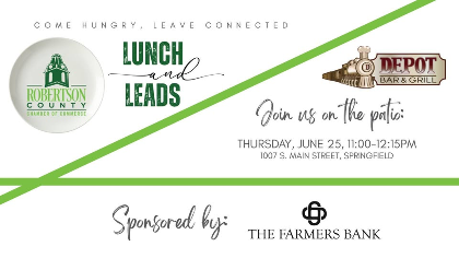 Lunch &  Leads Sponsored by The Farmers Bank