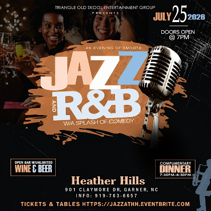 An Evening Of Smooth Jazz and R&B w/A Splash of Comedy