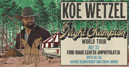 Koe Wetzel: The Night Champion World Tour