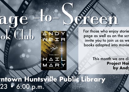 Page to Screen Book Club