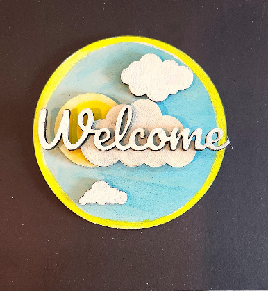 Paint and Sip: Design and Paint a Welcome Sign