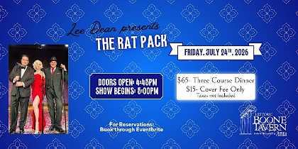Lee Dean presents The Rat Pack