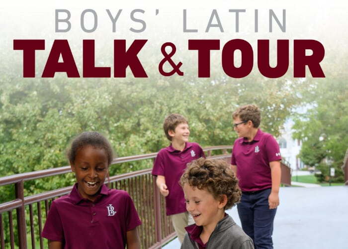 Boys' Latin Talk & Tour K-12