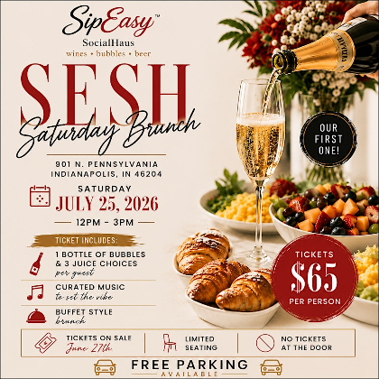 SipEasy SocialHaus (SESH) Saturday Brunch