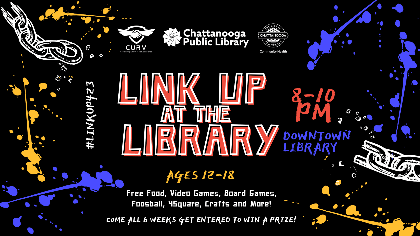 Link Up at the Library (Ages 12-18)