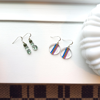 Make Your Own Fused Glass Earrings