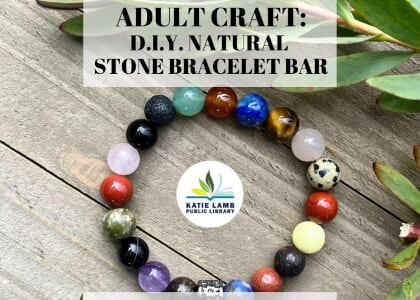 Adult Craft: D.I.Y. Natural Stone Bracelet Bar
