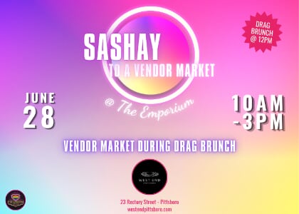 Sashay to a Vendor Market