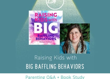 Virtual Book Study- Raising Kids with Big Baffling Behaviors