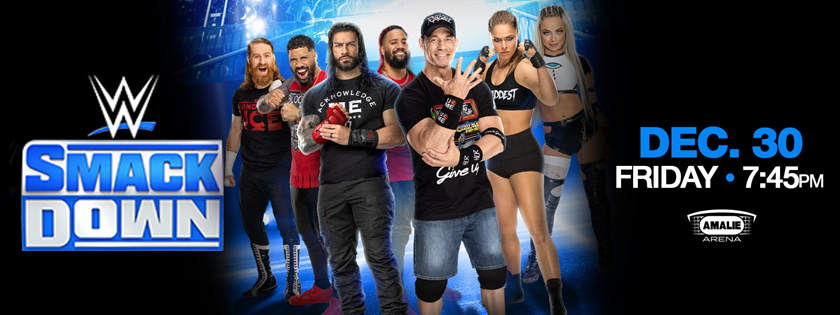 WWE Tampa Event Tickets - Amalie Arena