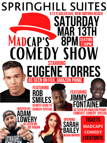 Madcap S Comedy Show Nsb Orlando Sentinel