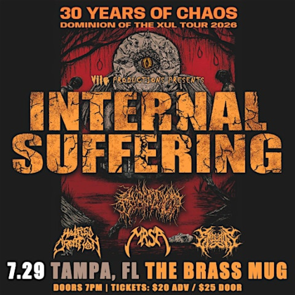 Vile Productions Presents: Internal Suffering 30 Years of Chaos