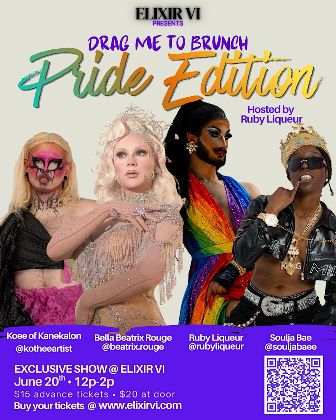 Drag me To Brunch: Pride Edition @ Elixir VI