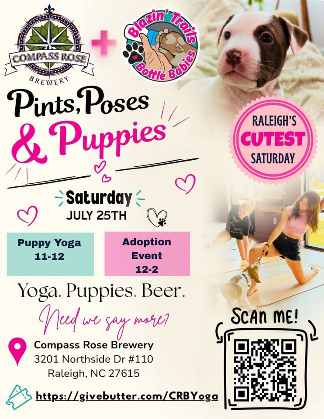 Pints, Poses & Puppies