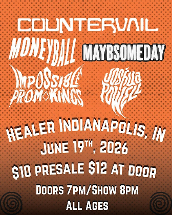MONEYBALL, COUNTERVAIL, JOSHUA POWELL & MORE live at Healer