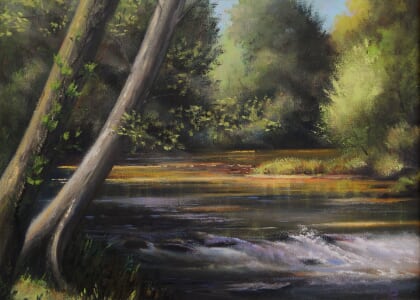 Oil Painting with Craig Richards at The Marshall Muse Gallery, Wed.