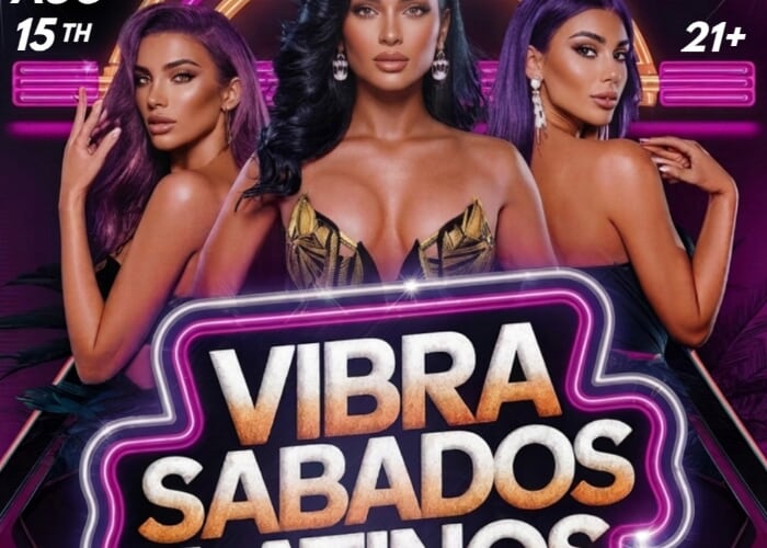Vibra Sábados Latinos at IBIZASLC |  August 15, 2026