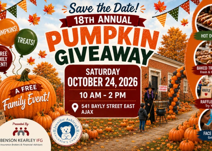18th Annual Pumpkin Giveaway