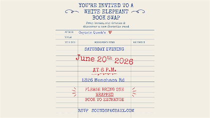 White Elephant Book Swap