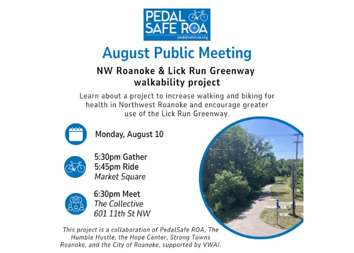 PedalSafe August Public Meeting