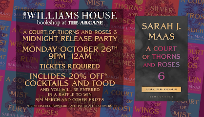 SJM ACATOR Book #6 Midnight Release Party