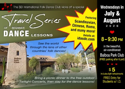 Travel Series of Beginner Dance Lessons