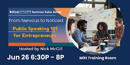 From Nervous to Noticed: Public Speaking 101 for Entrepreneurs