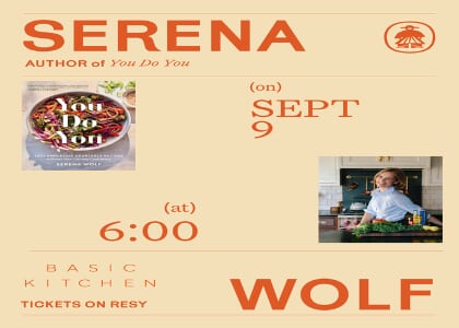 Ladybird Books X Basic Kitchen X Serena Wolf Event